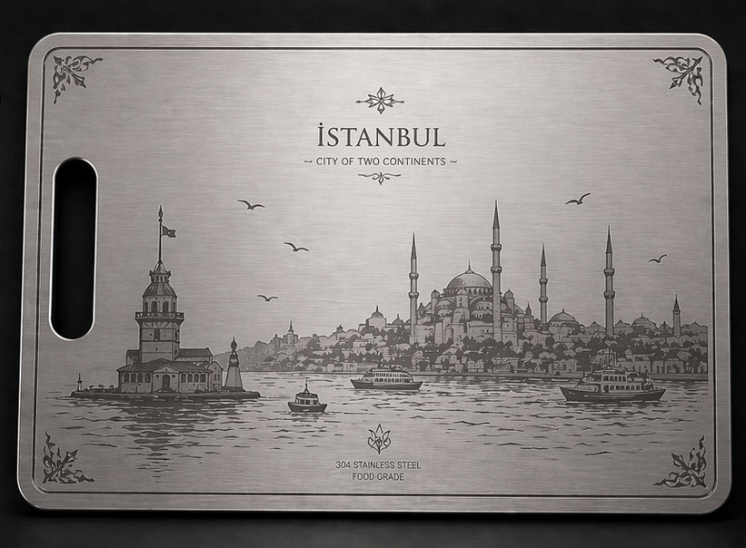 Personalized cutting board example